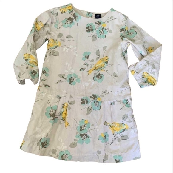 2/40$
GAP tunic dress with bird size 3t  and pockets - Picture 1 of 1